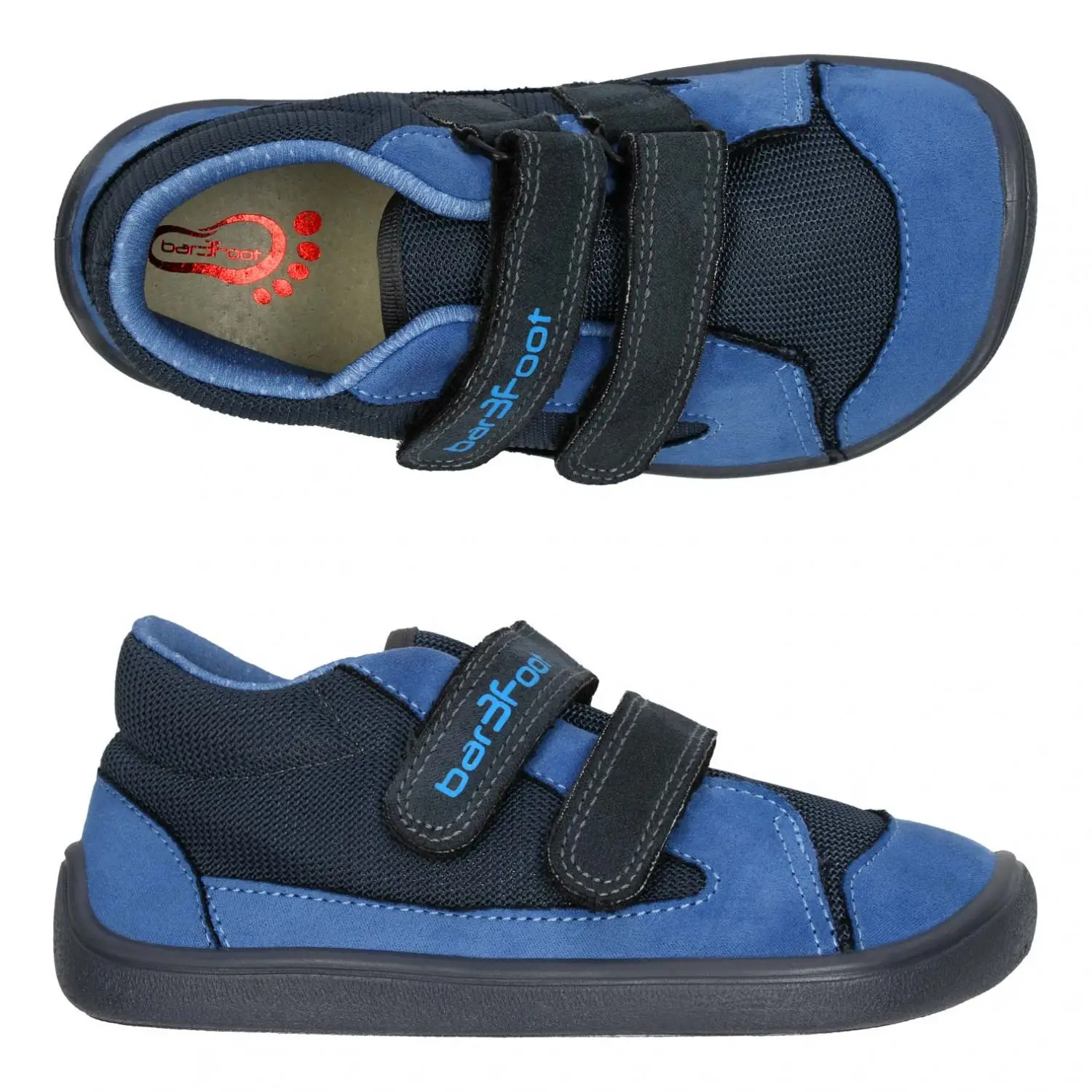Bar3foot Deportiva Alta Elf Denver azul
