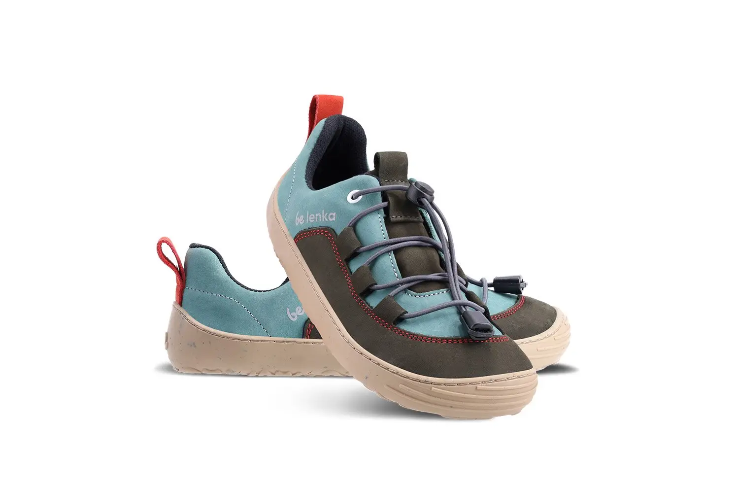 Be lenka zapatillas barefoot Xplorer Verde y negro