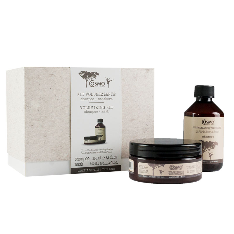 Cosmo Organic Kit Volumizante Champú y Mascarilla