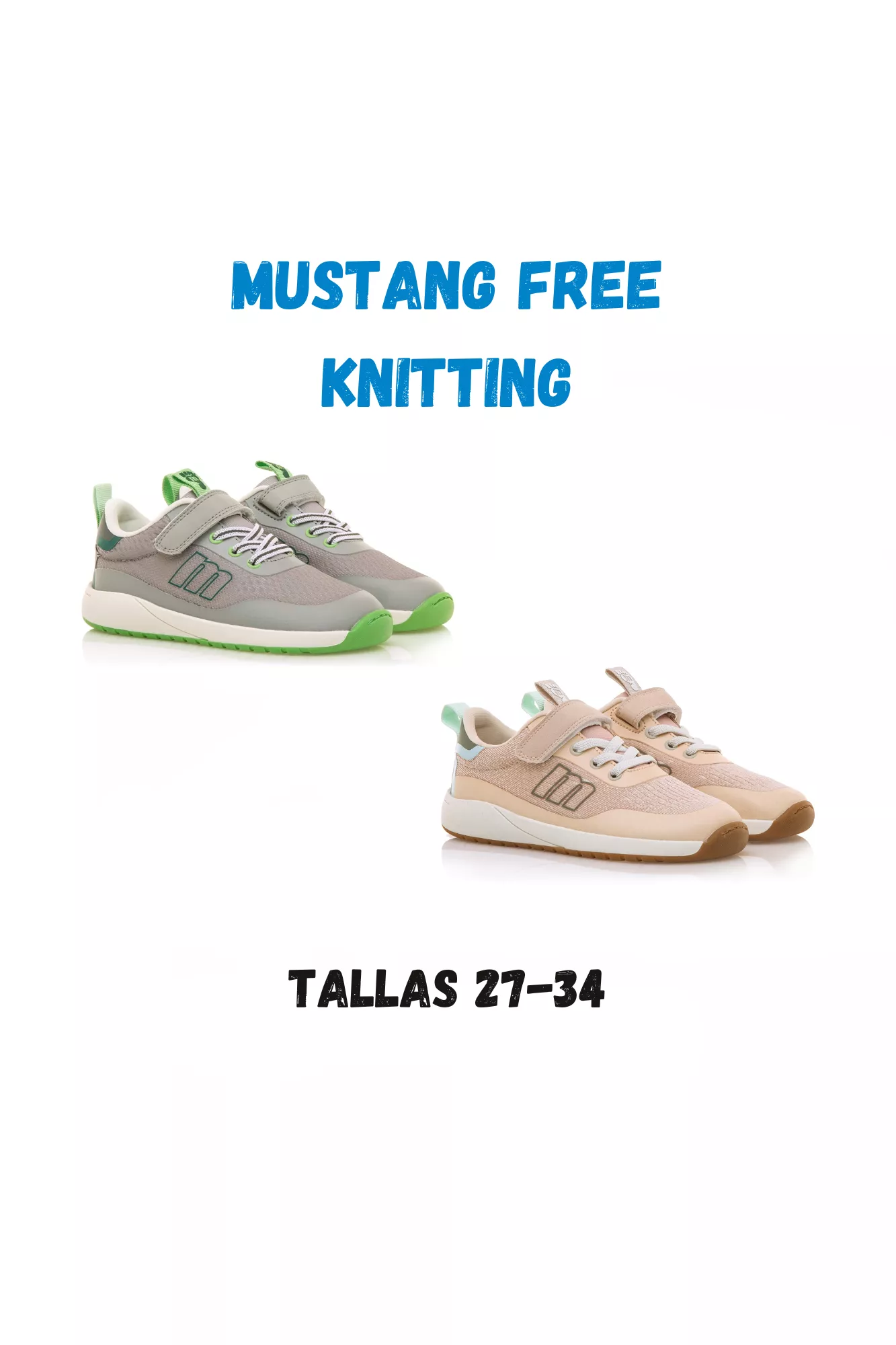 Zapatillas Respetuosas Mustang Free Knitting 49045